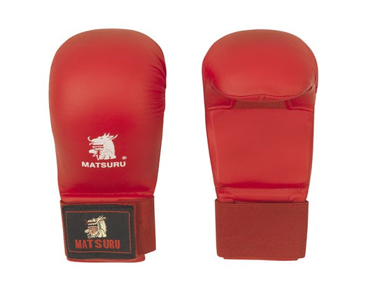 Karate Hand Protector Matsuru Red