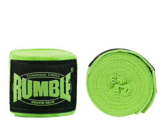 Rumble Hand Wrap Elastic Junior Neon Green