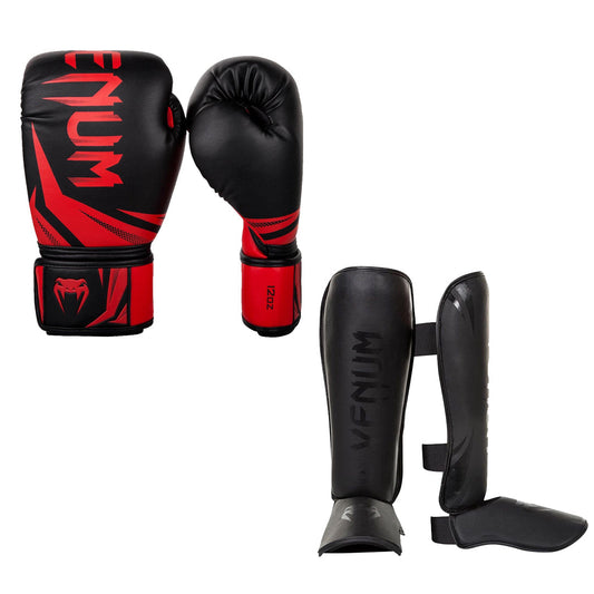 Venum Kickboxing set Challenger Black/Red