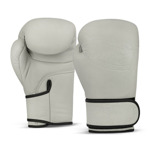 Rumble Boxing Gloves Leather R-Line Grey