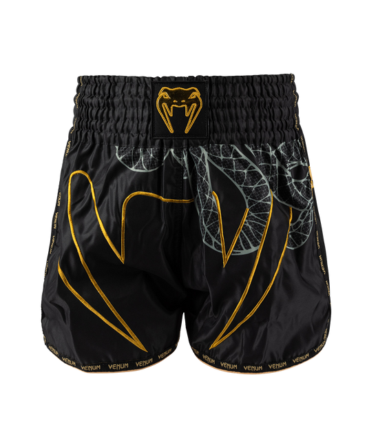 Venum Kickboxing Shorts Serpenti Black/Silver/Gold