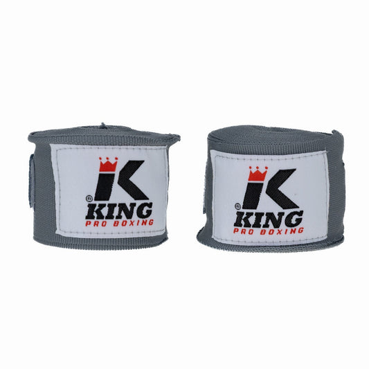 King Pro Boxing Bandage BPC Grey