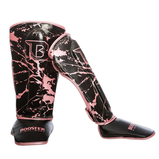 Booster Shin guards SG Youth Marble Pink