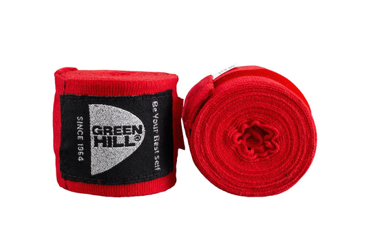Green Hill Hand wrap Red 4.5 meters