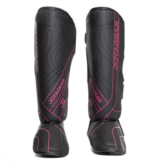 Joya Gear Shin guards Essential Black/Pink