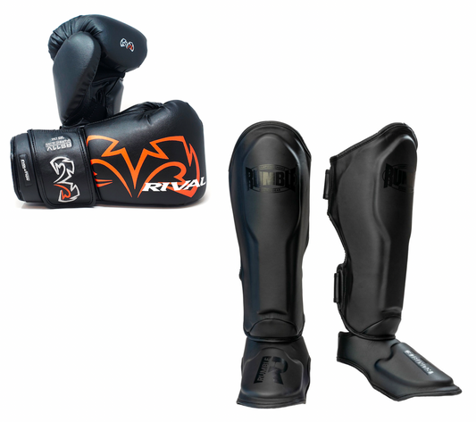 Rival and Rumble Kickboxing Set Black
