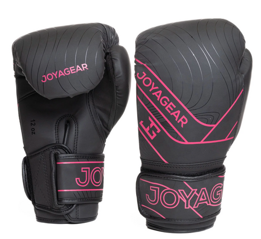 Joya Gear Boxing Gloves Essential Black/Pink