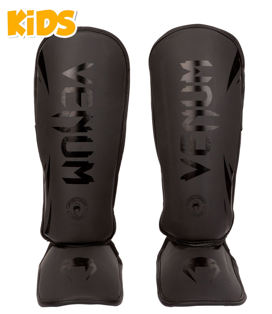 Venum Shin guards Challenger Kids Black