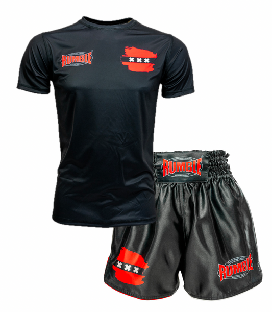 Rumble Clothing Set T-shirt RTS-68 and Shorts RS-118 Amsterdam