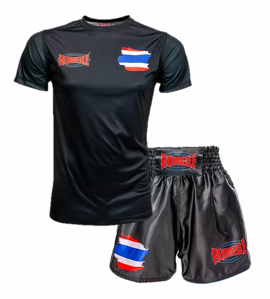 Rumble Clothing Set T-shirt RTS-72 and Shorts RS-122 Thailand