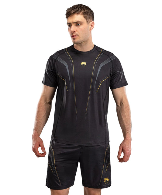 Venum Streamline Dry-Tech T-Shirt Black/Gold