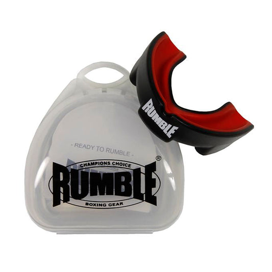 Rumble Mouth Guard Special with Gel Black