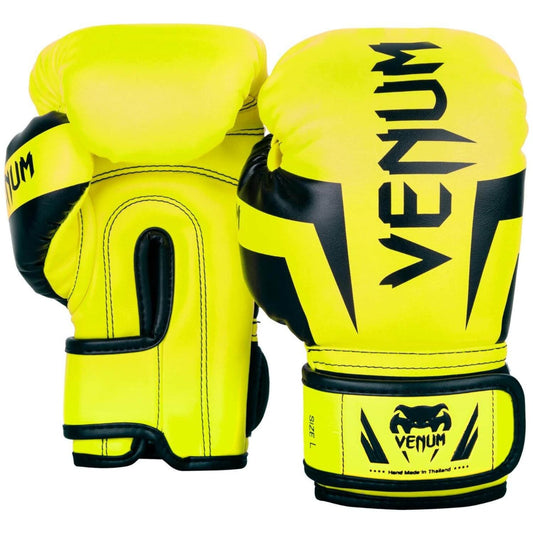 Venum Boxing gloves Elite Kids Neon Yellow