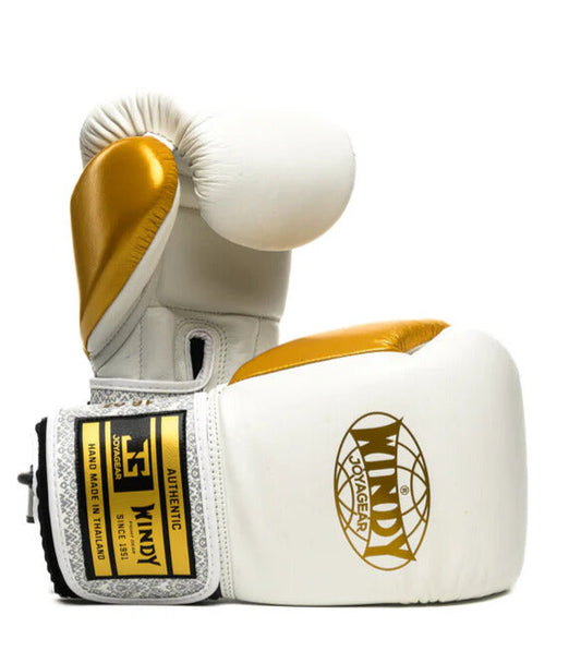 Joya Gear X Windy Boxing Gloves White/Gold