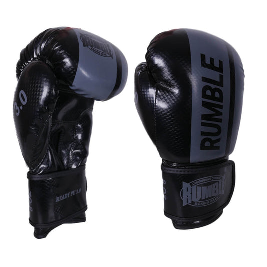 Rumble Boxing gloves Junior PU 3.0 Black-Grey