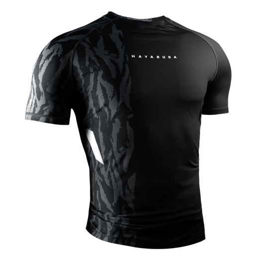 Hayabusa Rashguard Apex Short Sleeve Black