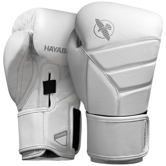 Hayabusa Boxing Gloves T3 Kanpeki White Premium Leather
