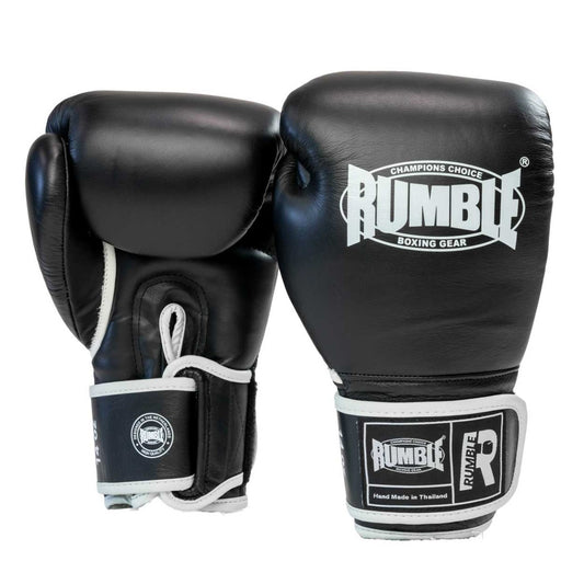 Rumble Boxing Gloves Exclusive Black-White 2.0