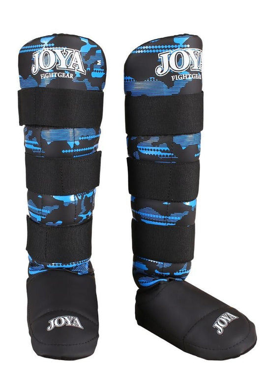 Joya Gear Shin Guards Camo V2 Blue