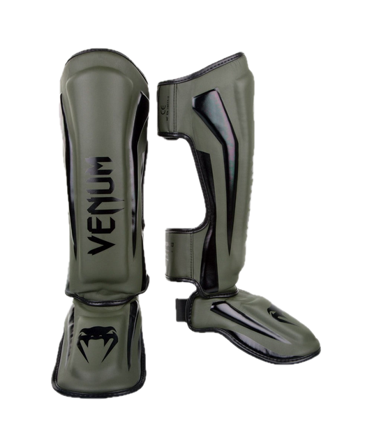 Venum Shin guards Elite Khaki/Black