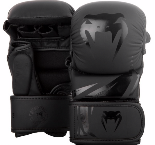 Venum MMA Gloves Sparring Challenger 3.0 Mat Black