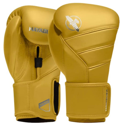 Hayabusa Boxing Gloves T3 Kanpeki Tiger Yellow