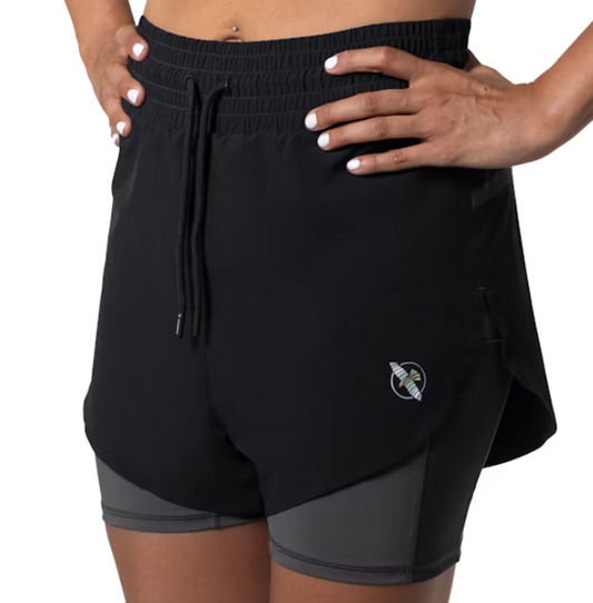 Hayabusa Women's Mid Layered Short Black