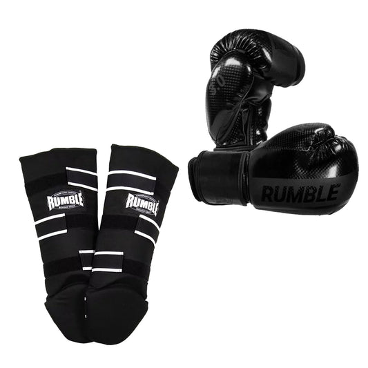 Rumble Kickboxing set Ready 3.0 + Luxe Black/Black