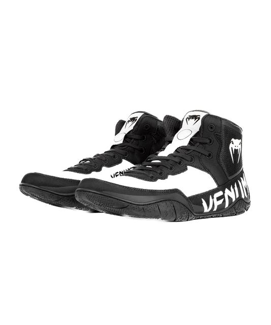 Venum Wrestling Shoes Elite Black/White