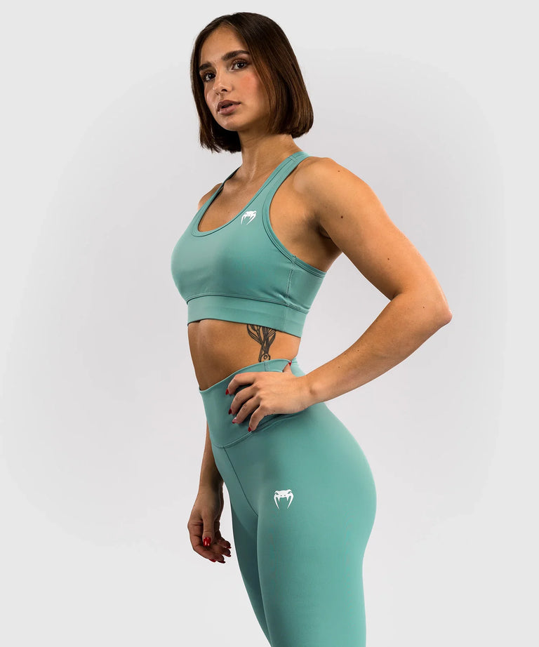 Venum Sport Bra Essential Medium Impact Aqua Green