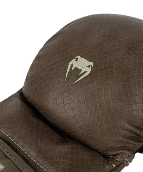 Venum MMA Gloves Sparring Impact Evo Scales Brown