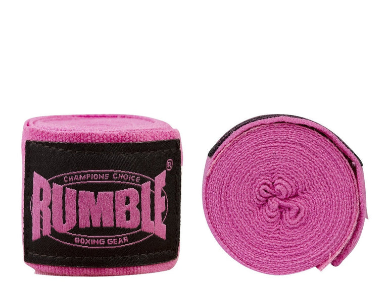 Rumble Hand Wrap Elastic Junior Pink