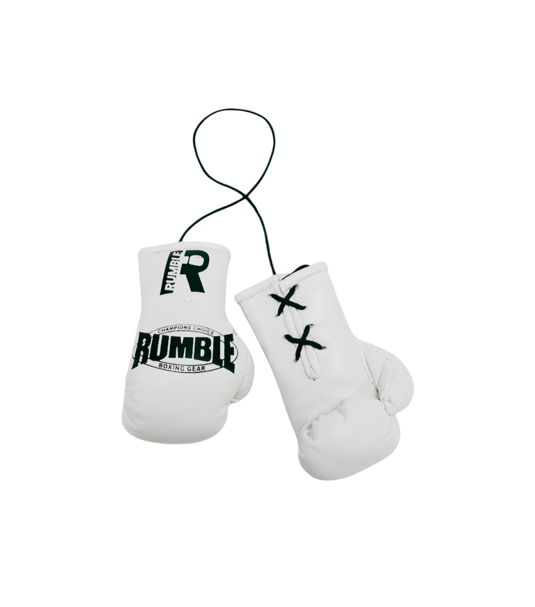 Rumble Mini Boxing gloves White/Black 2.0