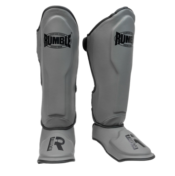 Rumble Shin guards Exclusive Grey 2.0