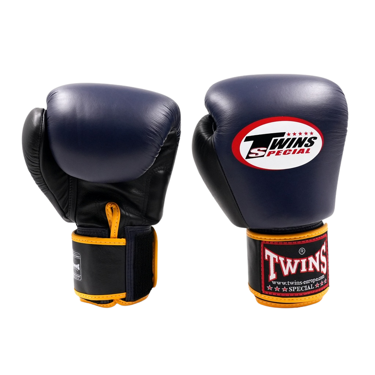 Twins Boxing Gloves BGVL 3 Black/Navy/Yellow