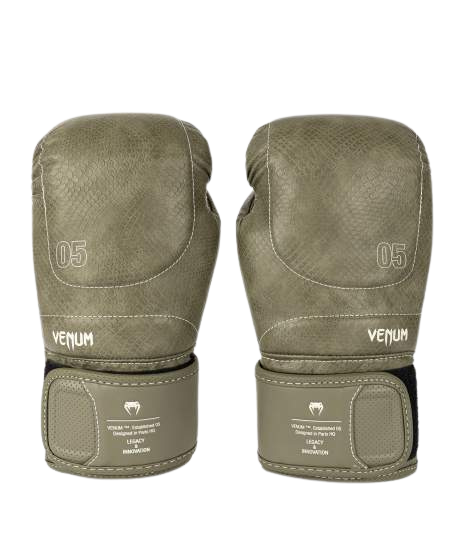 Venum Boxing gloves Impact Evo Scales Army Green