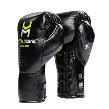 Hit N Move Bag and Conditioning Boxing Gloves Compact 14oz Black