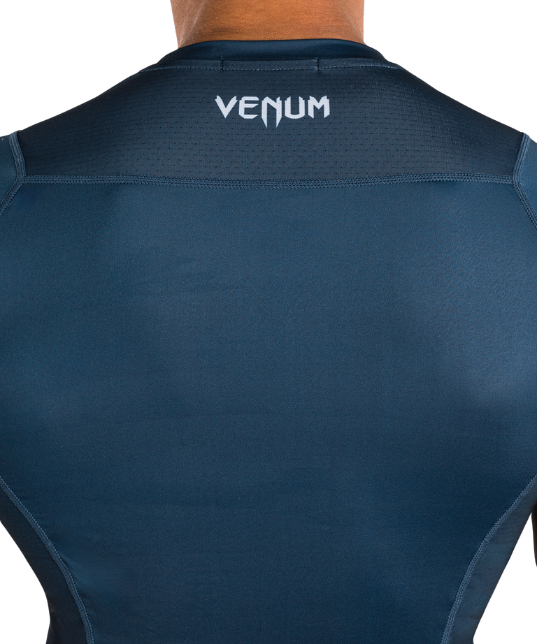 Venum Rashguard No Gi Short Sleeve Indigo