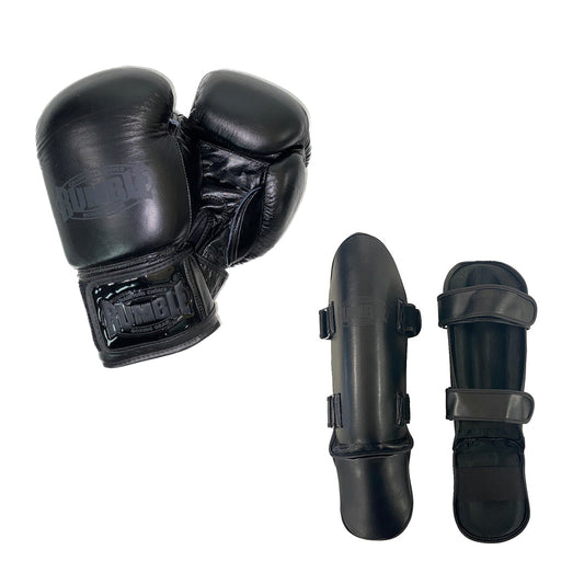 Rumble Kick-Thai boxing set Ready 2.0 Black-Black