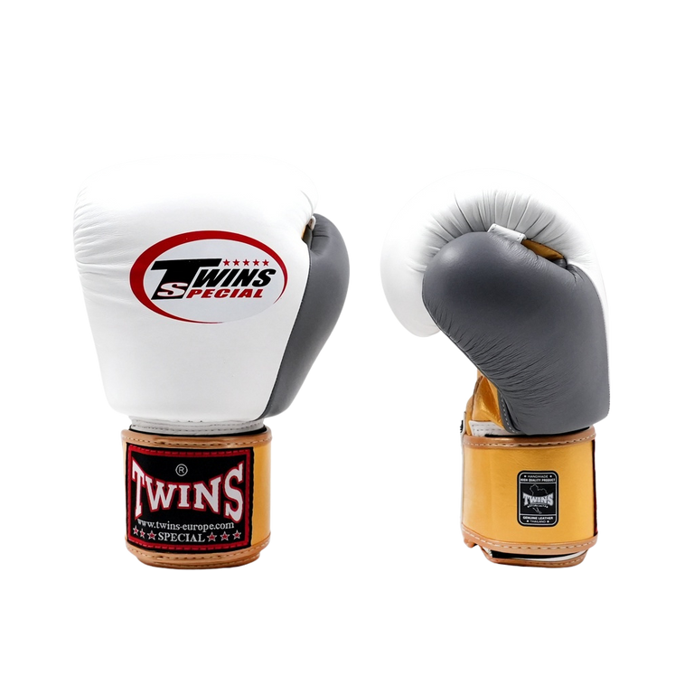 Twins Boxing Gloves BGVL 3 Gold/White/Grey