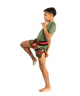 Venum Kickboxing Shorts Inferno Army Green/Orange
