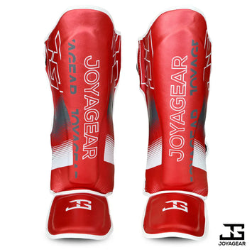 Joya Gear Shin Guard Evolution Red/White
