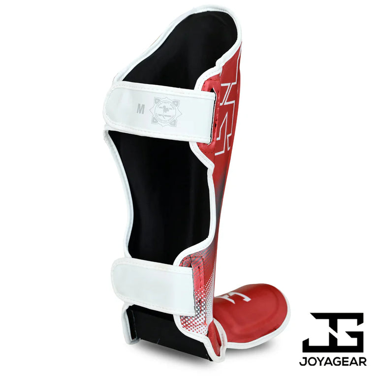 Joya Gear Shin Guard Evolution Red/White