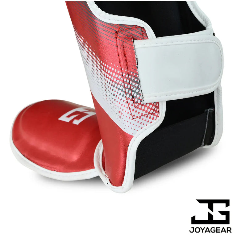 Joya Gear Shin Guard Evolution Red/White