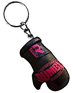 Rumble Keychain Black/Pink 2.0