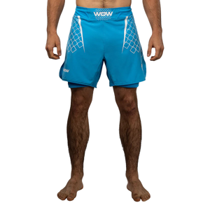 Venum X WOW FC Fightshort Ocean Blue