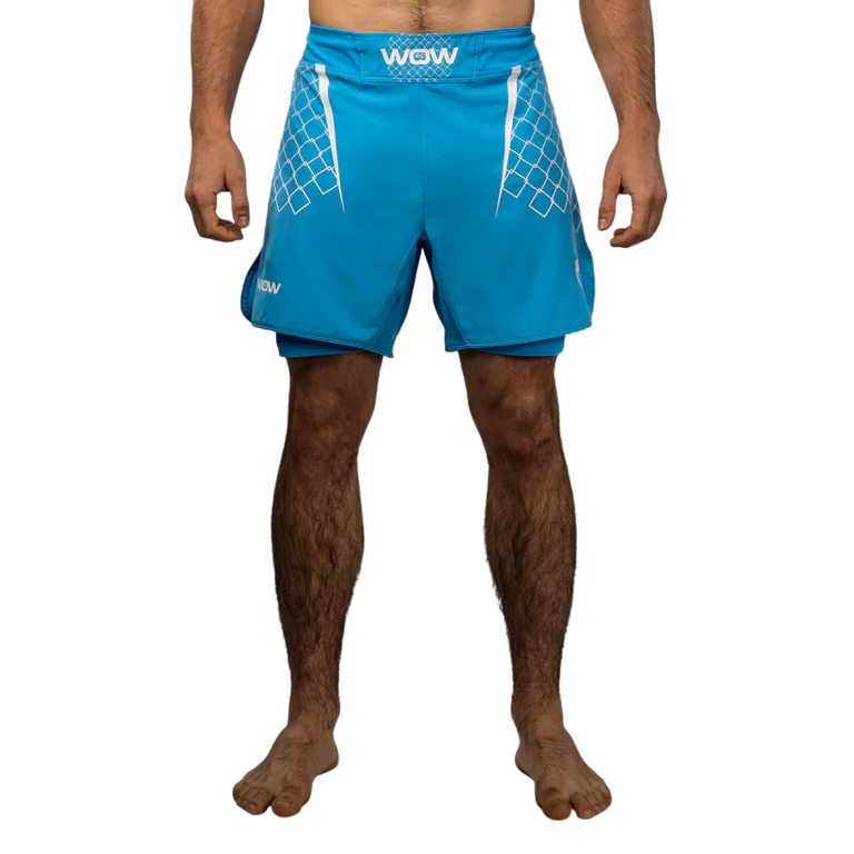 Venum X WOW FC Fightshort Ocean Blue