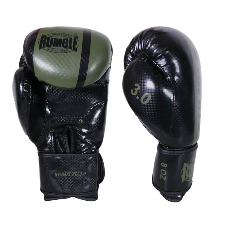 Rumble Kickboxing Set Junior 3.0 Black/Army