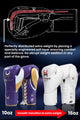 Hit N Move Bag and Conditioning Boxing Gloves Compact 16oz Black