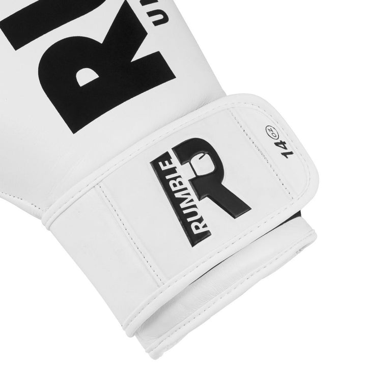 Rumble Kickboxing Set Boxing Glove Undefeated & Rumble Shin Guard Special 2.0 Black/Black